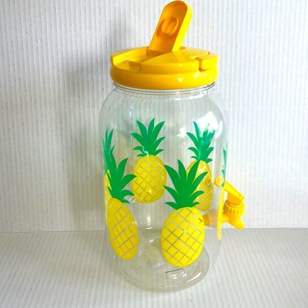 Amscan Plastic Summer Citrus Drink Dispensers 1 Gallon